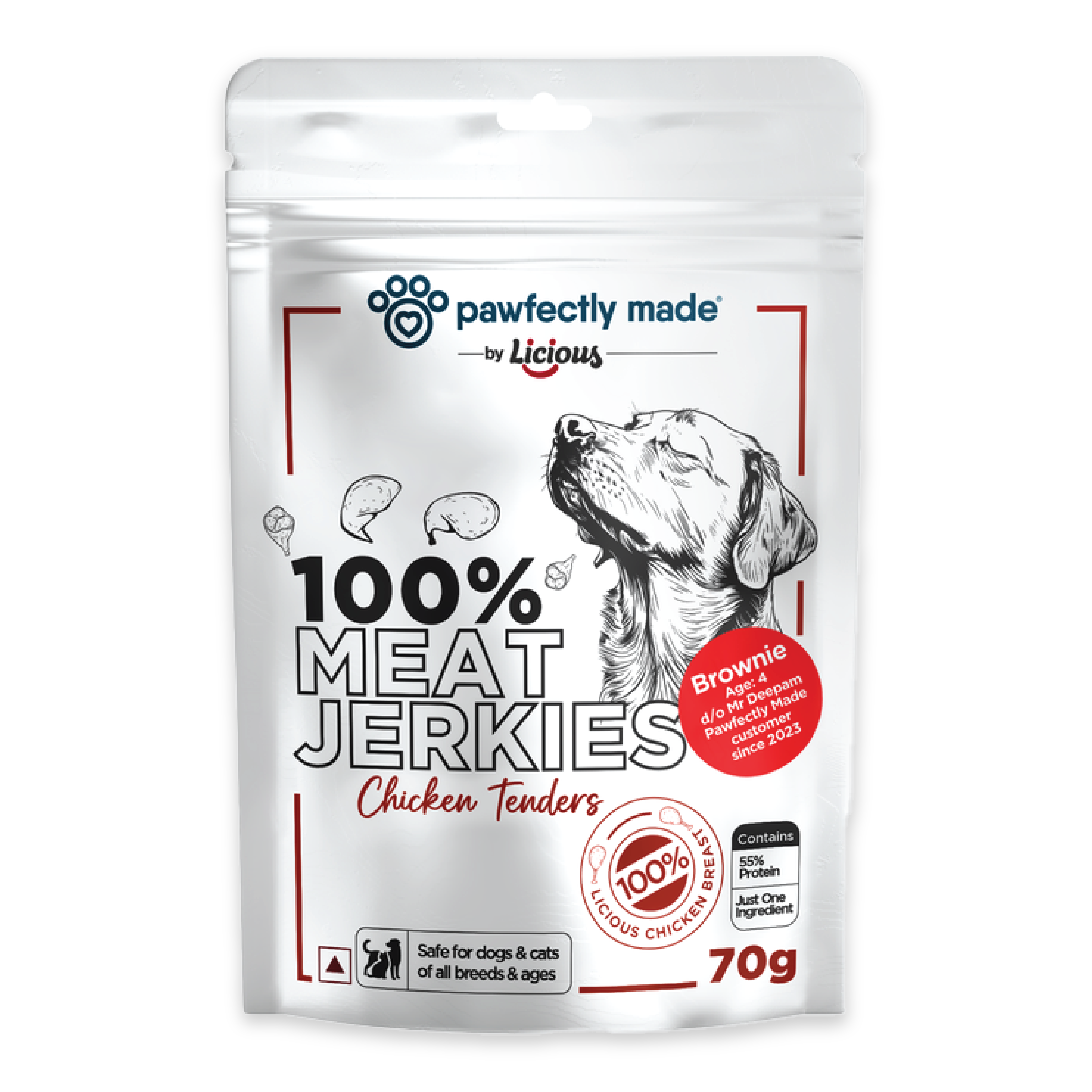 100% Meat Jerkies Chicken Tenders