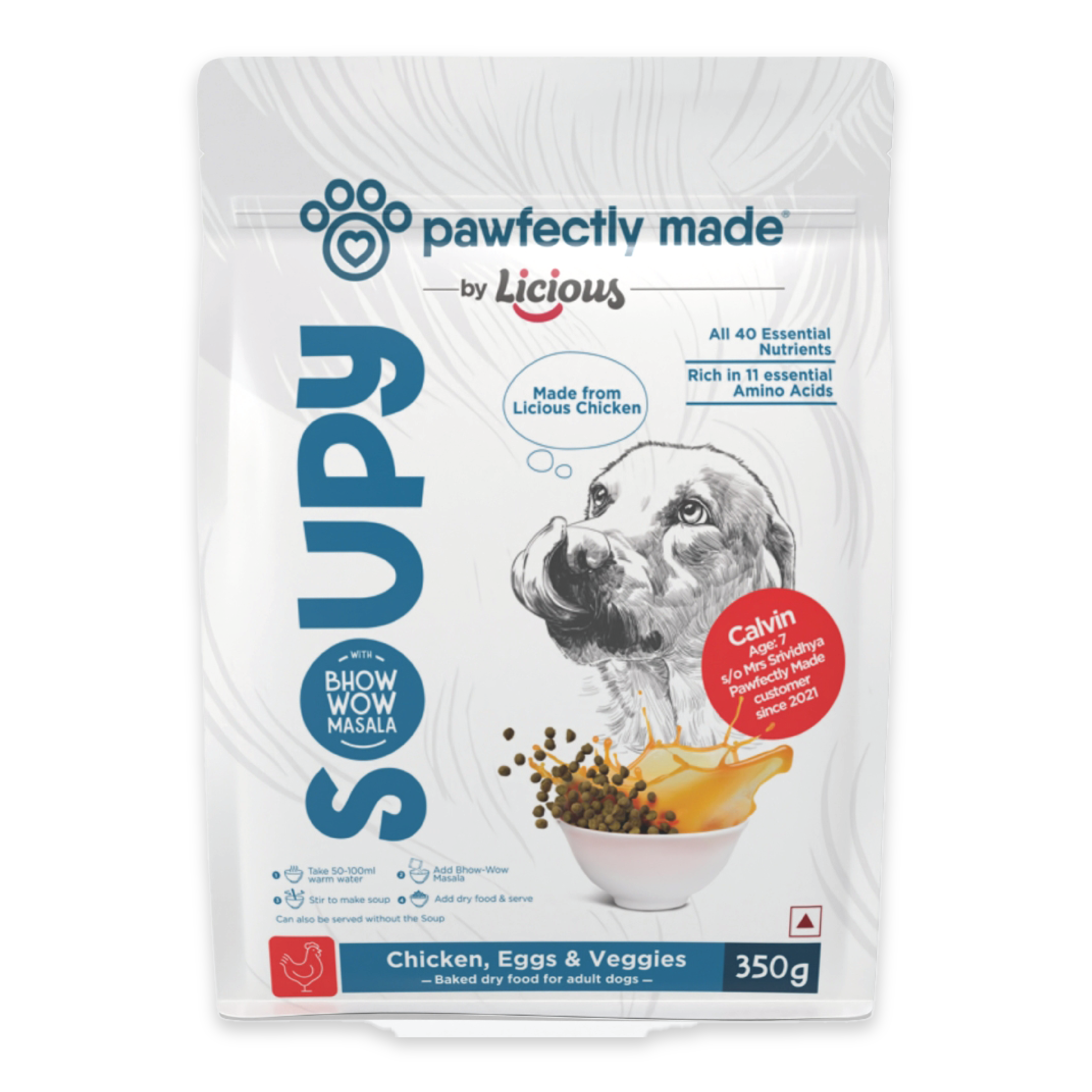 Soupy (Dry Food) - with bhow wow masala